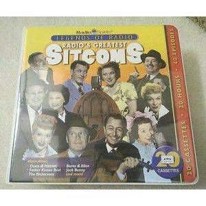 Legends Of Radio Radio's Greatest Sitcoms 18 Tape Cassette Shows Radio Spirits